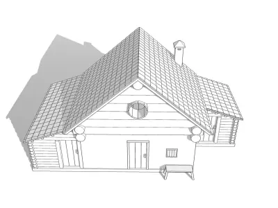 Heidi Fantasy House Casa de Heidi Fantasia  Low-poly 3D model