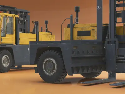  Industrial Forklift GS 150 Old 