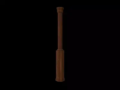 pillars VR AR low-poly 3D model VR   AR  low-poly 3D model Free low-poly 3D model