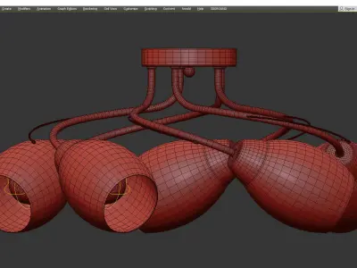 Sirius V2721 Low-poly 3D model