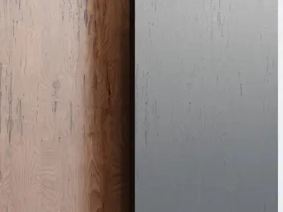 Wood 19 With 3 Materials Texture