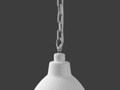 Industrial Lamp 3D model