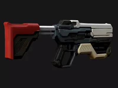 Gun Sci Fi J182004 3D model