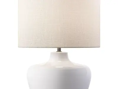 Clayton Table Lamp Low-poly 3D model