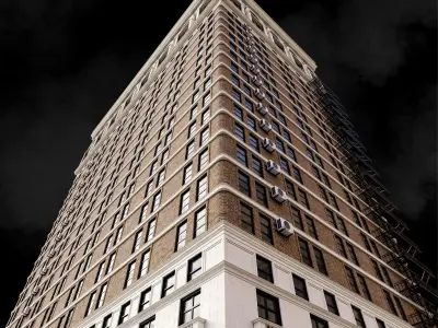 Building02 Low-poly 3D model