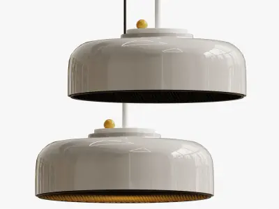 Pendant light Podgy 3D model
