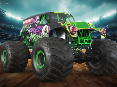  Grave Digger Monster Truck 