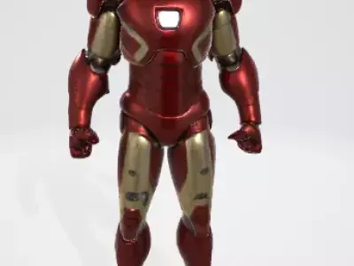 Sci-Fi Ironman Suit 3D Model 3D model