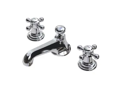 Dorrnbracht Madison Flair Faucet cross handles 3D model
