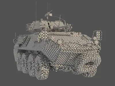  American wheeled and tracked military vehicles 5 in 1 UVW 