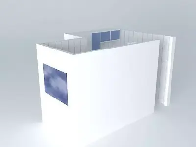 elsie room with window Free 3D model