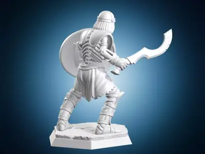 Undead Egyptian Skeleton 3D print model