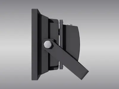 LED Floodlight Low-poly 3D model