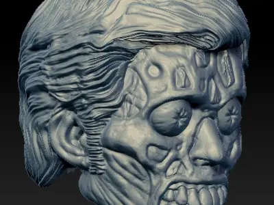 They Live Ghoul 3D print model