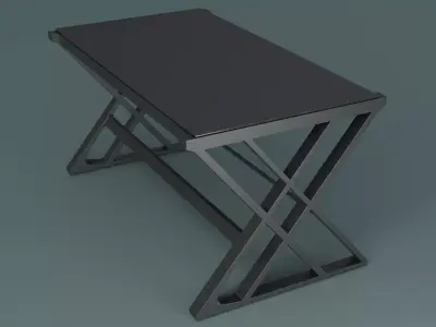 dining table office table coffe table 3D model