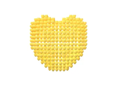 Heart Stylish Style v1 009 3D model