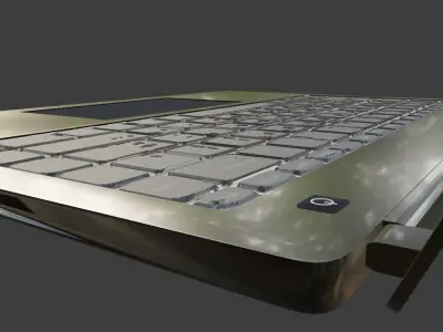 Laptop Low-poly 3D model
