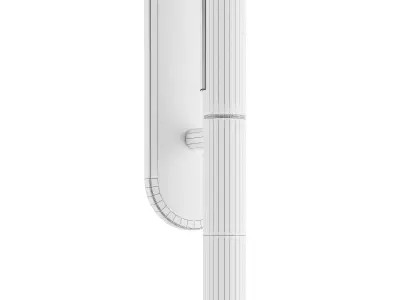 Rousseau Large Bracketed Sconce 3D model