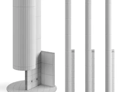 Model T Floor Lamp by KDLN 3D model