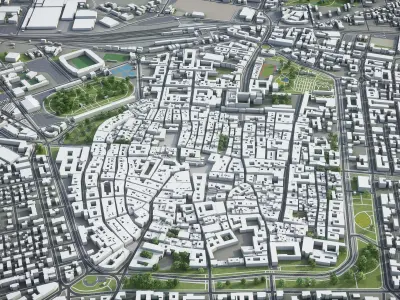 Modena  Low-poly 3D model