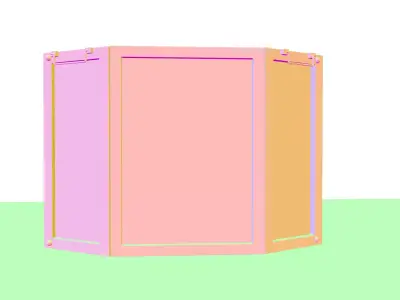 Industrial Metal Housing Unit FireHold01 - MorisonDesign PBR 2K Free low-poly 3D model