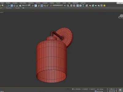 Mitzi Niko Wall Sconce Low-poly 3D model