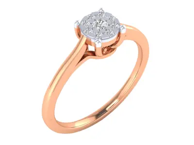 Women Ring Render 3dm STL MTL SLC JCD OBJ FBX Details 3D print model 26