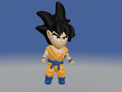 DragonBallZ   Baby Goku Kid 3D model