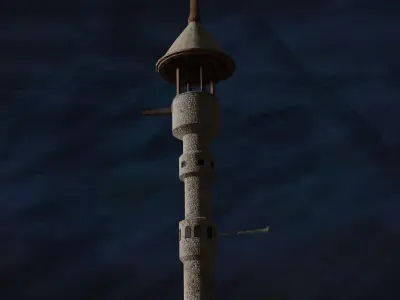 Build - Atalaya Serie SilentObsidianRise N2 WatchTower 3D model