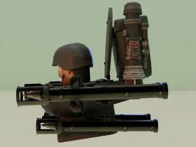 exa-Claw Skibidi Toilet 3D model