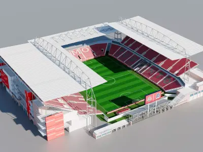 BMO Field 3D model