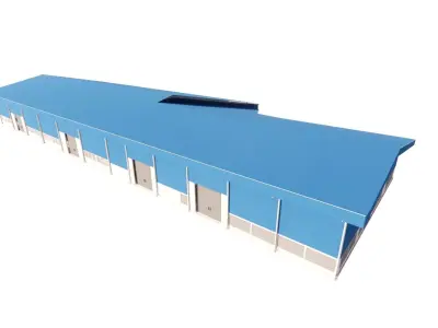 Warehouse-Warehouse Building 3D model