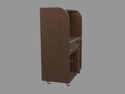 Computer Trolley 3D model