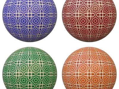 tile patterned 118-seamless-4k-pbr Texture