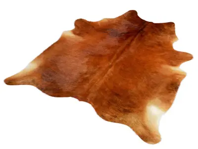 Medium Brindle Cowhide 3D model