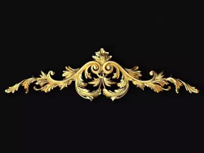 dekor ornament 3D model 187
