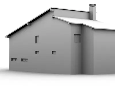 Detached house 1 3D model