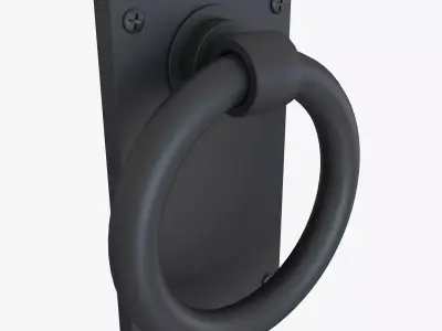 Gate Ring Handle 3D model