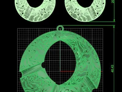 Half set 0071 3D print model