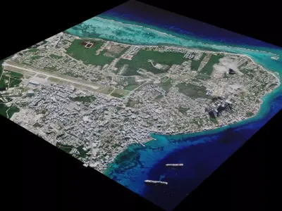 George Town - Cayman Islands 3D model