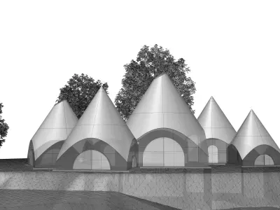 JIKKA HOUSE Issei Suma Rhino 3D Model 3D model