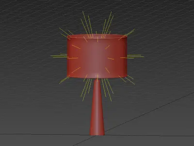 Geo Shade Modern Table Lamp 3D model