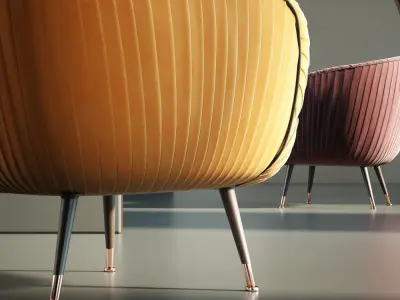 Furniture Armchair 001 3D model
