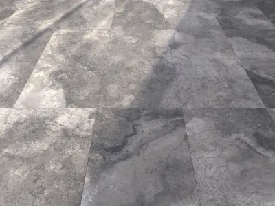 Marble Floor Bizantino Argento Set 1 Texture