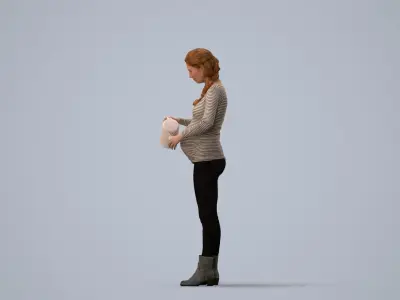 00181Marike005 3D model