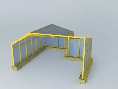 Green house Free 3D model