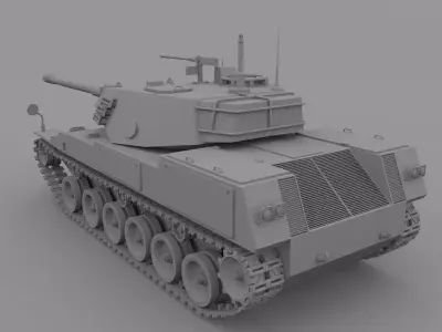 Tank Sting Ray 3D model