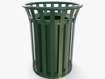 Trash can v2 3D model