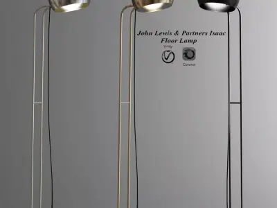 John Lewis Partners Isaac Floor Lamp 3D model