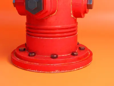 fire hydrant-hidrante Free 3D model